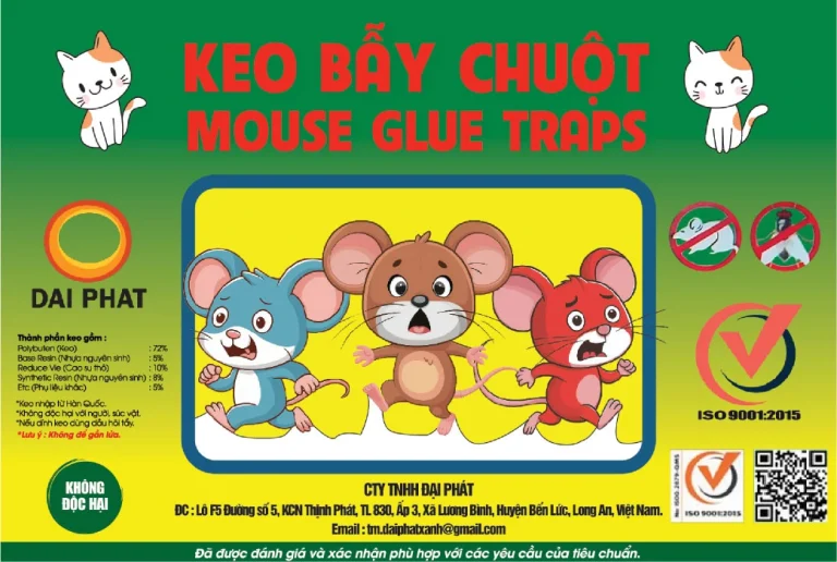 Đại Phát Xanh - Keo bẫy chuột Hàn Quốc